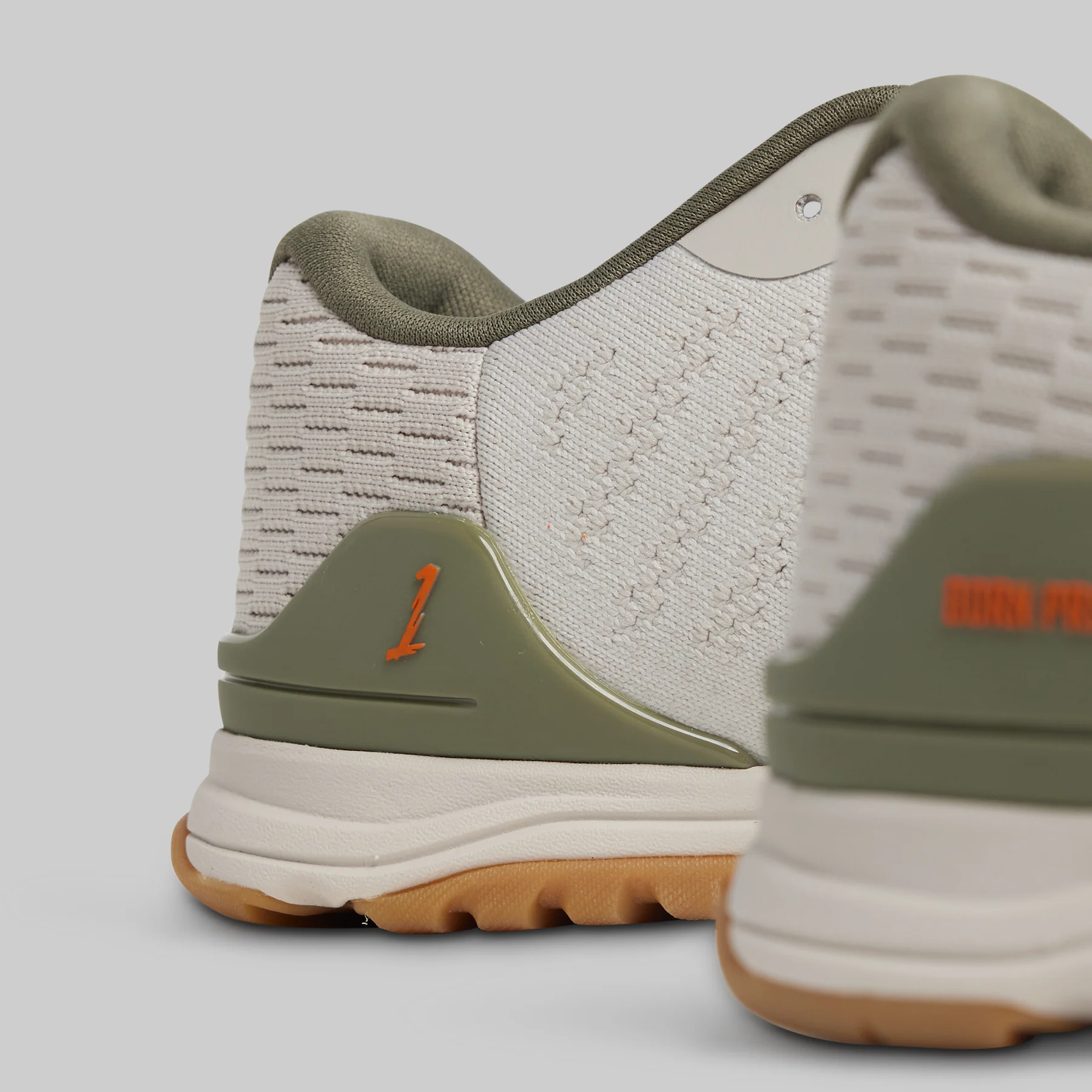 B. P Savage Green Gum Sole Wide Fit Training Shoes