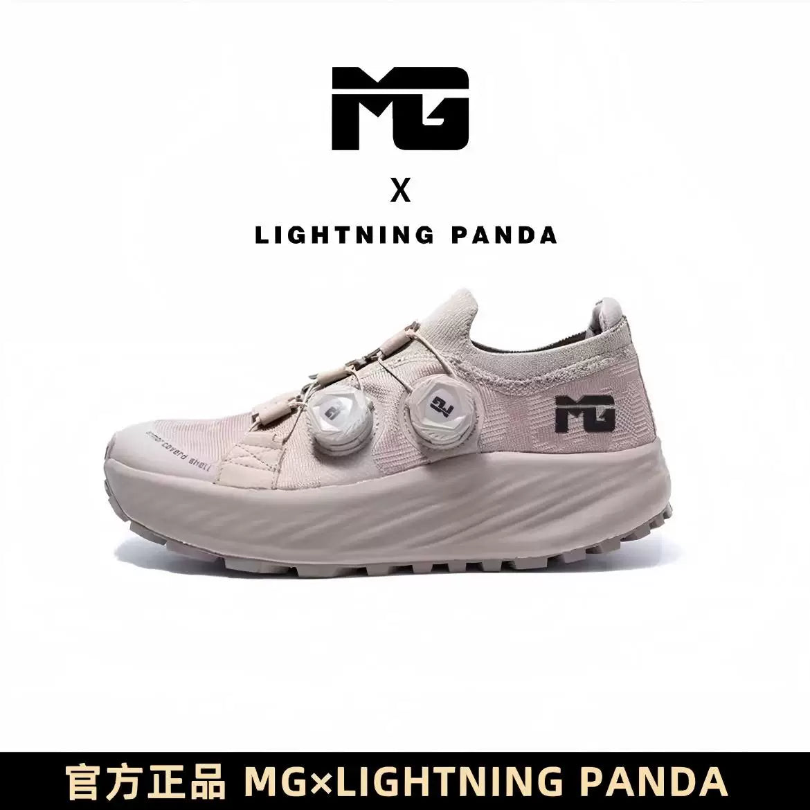 MG x LIGHT PANDA Low Top Trail Running Shoes