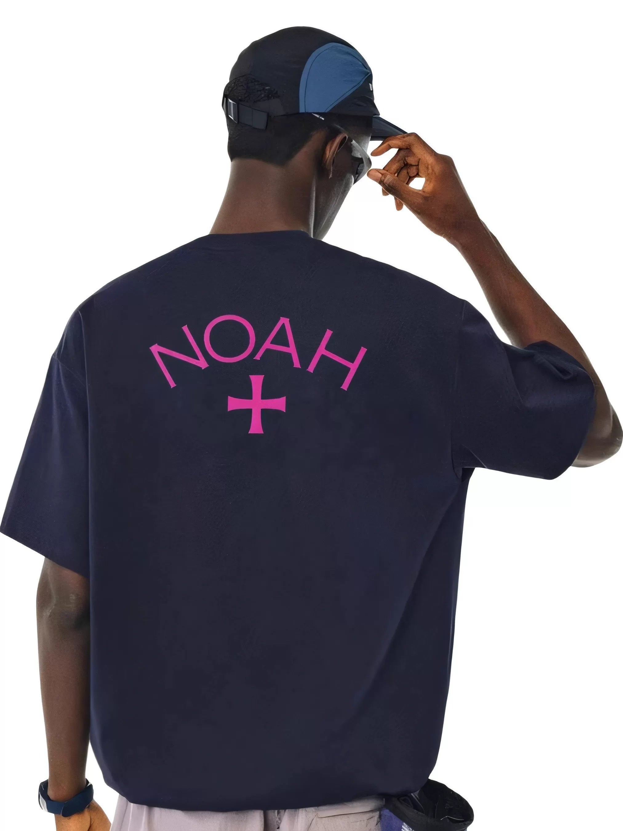 NOAH MARS美式休闲小众潮牌SUMMER限定十字架男士纯棉潮流短袖T恤