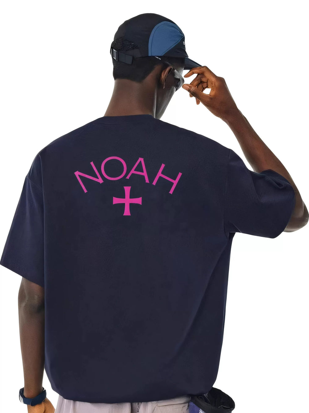 NOAH MARS美式休闲小众潮牌SUMMER限定十字架男士纯棉潮流短袖T恤