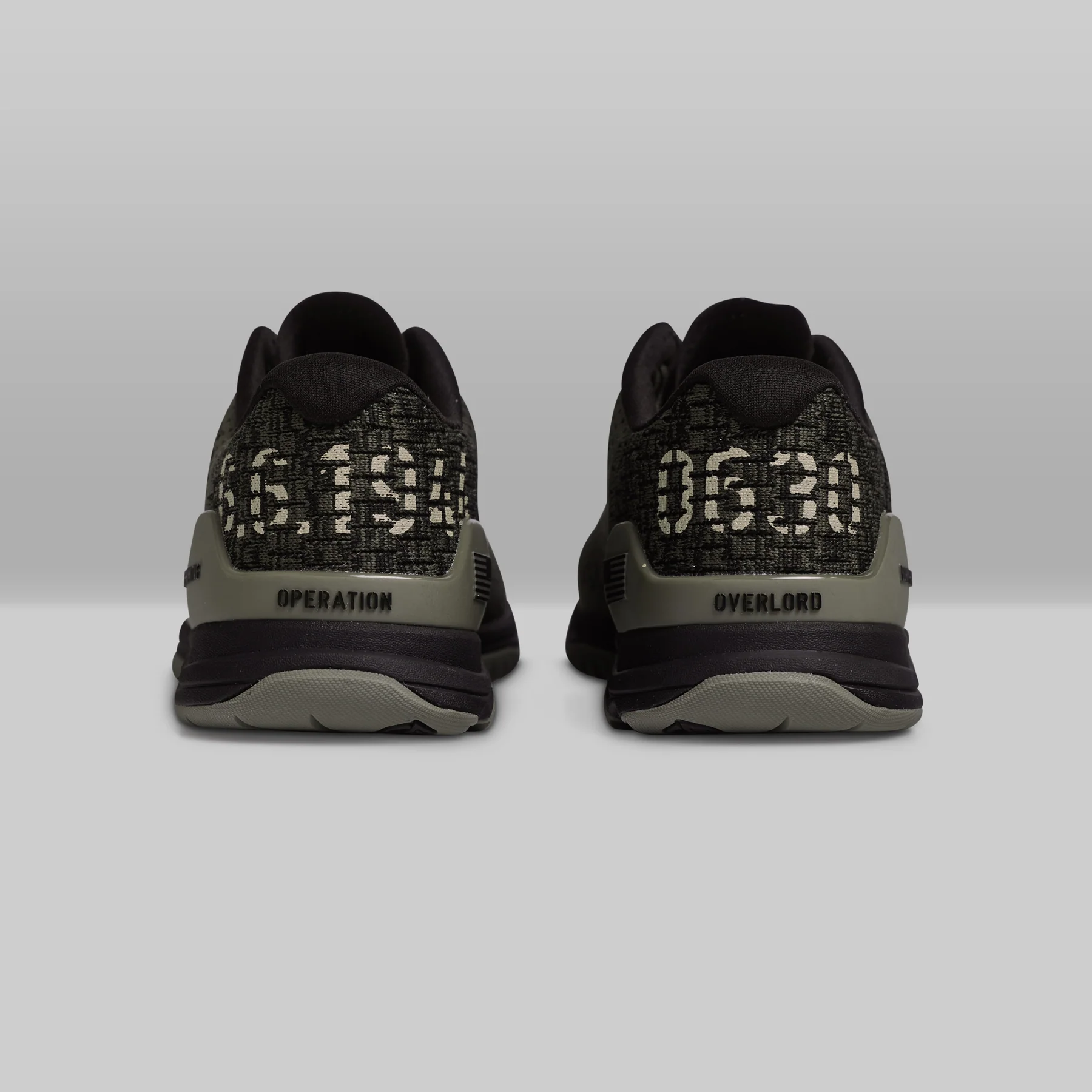 B. P Dark Green Wide Fit Barefoot Training Shoes