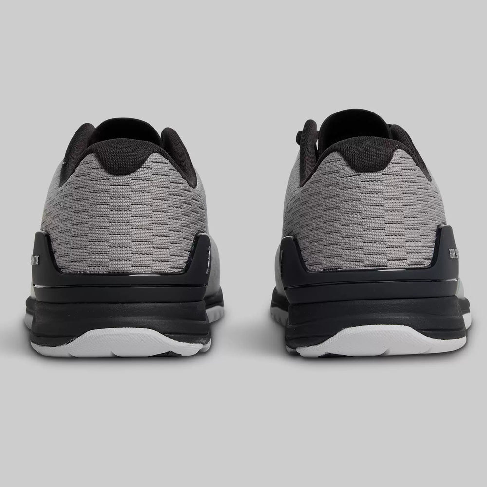 B. P Savage Storm Grey Black Wide Fit Cross Training Shoes