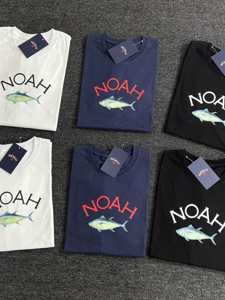 NOAH MARS Tuna Tee Loose Fit Cotton T-Shirt