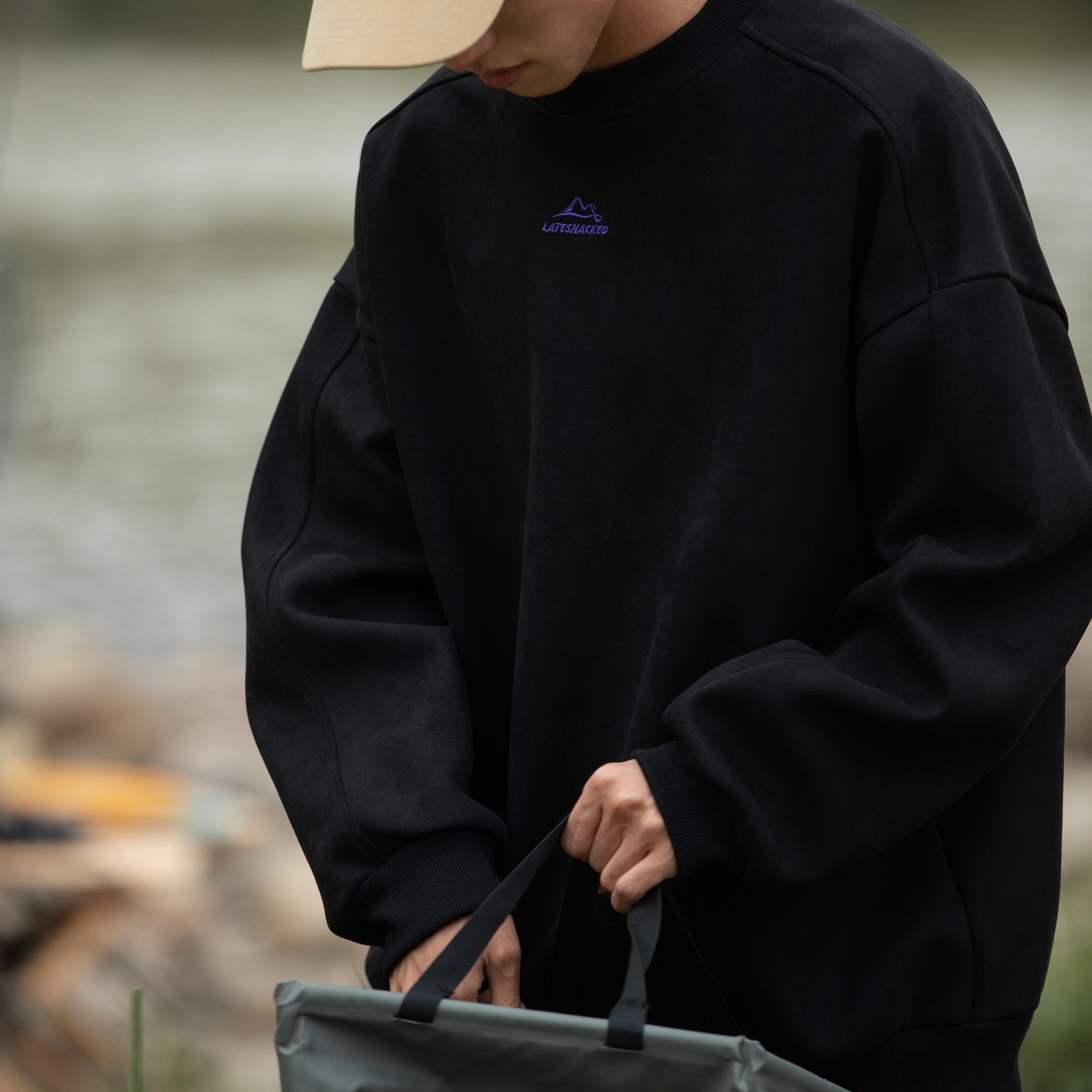 Vintage Mountain Logo Fleece Sweatshirt