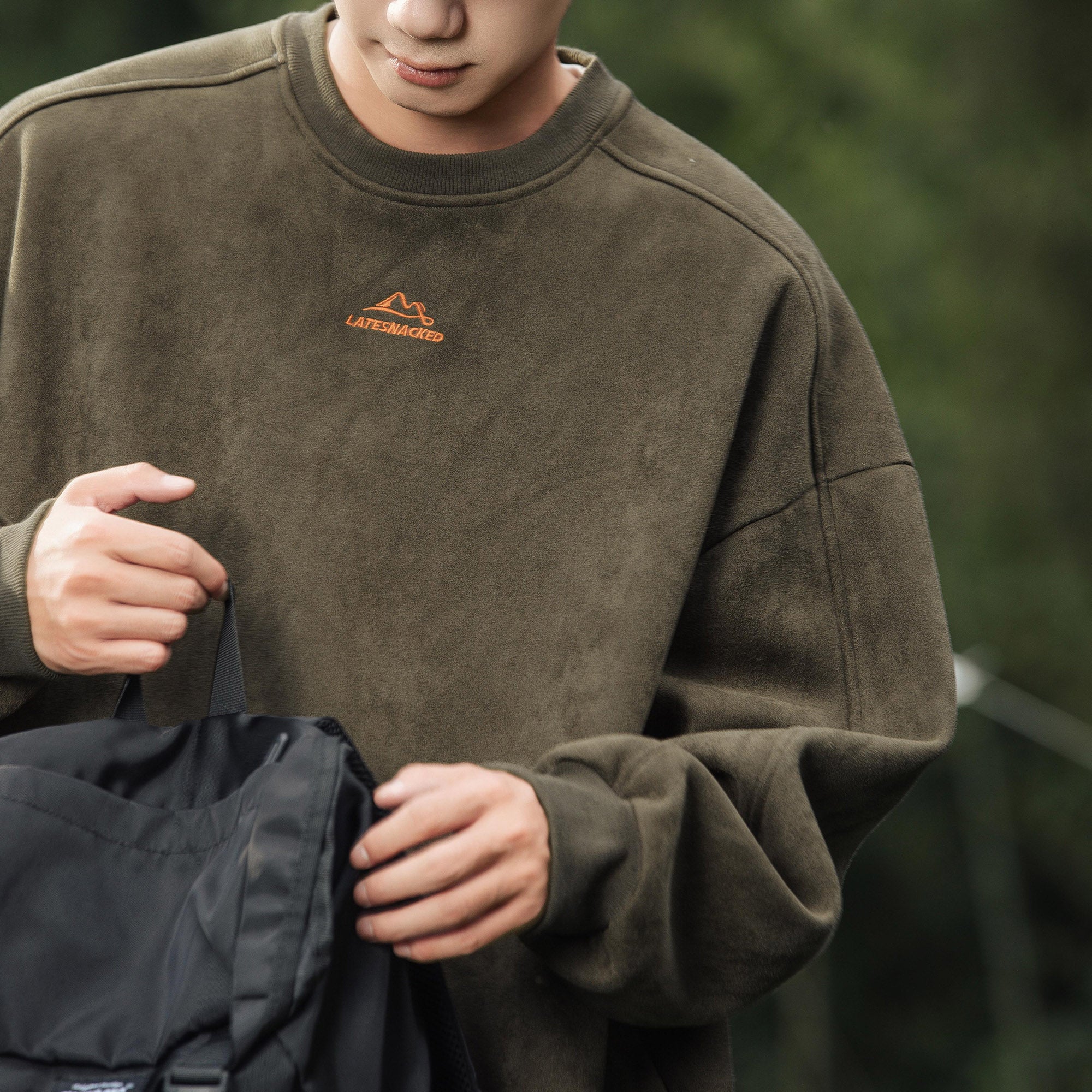 Vintage Mountain Logo Fleece Sweatshirt