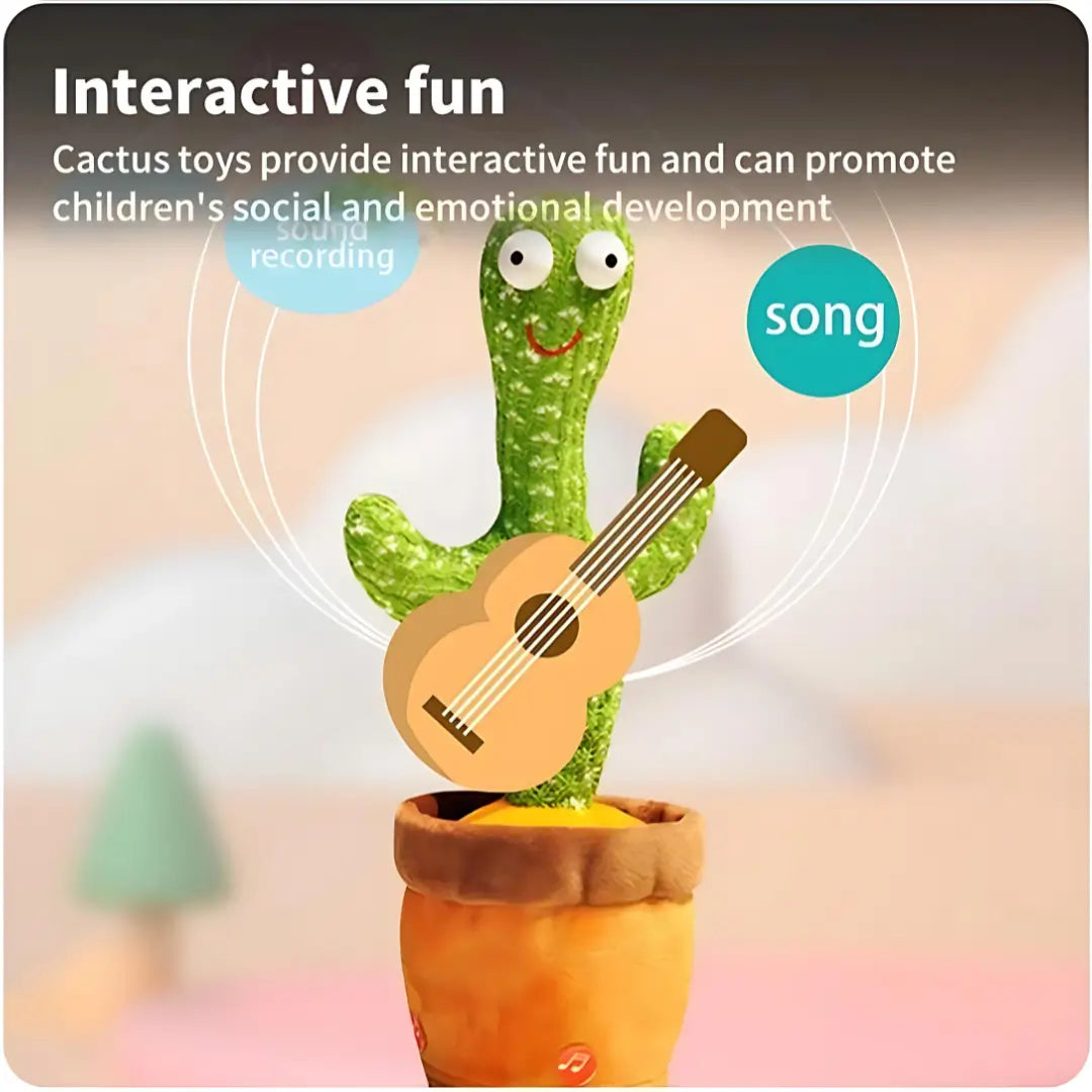 WigglePaws: The Dancing & Talking Cactus Toy