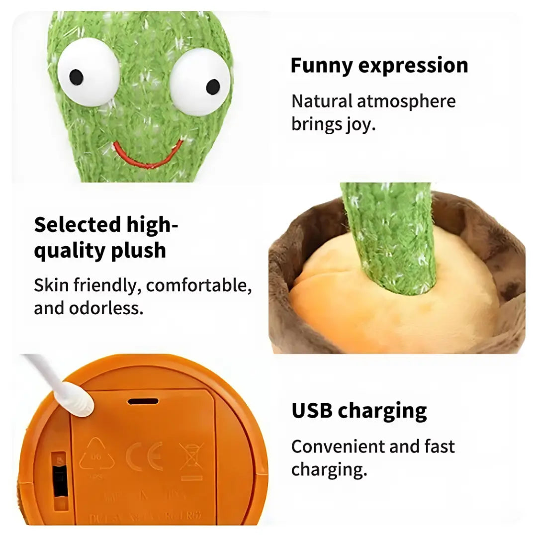 WigglePaws: The Dancing & Talking Cactus Toy