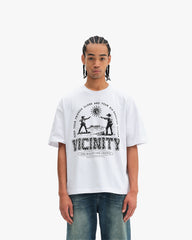 SIX SHOOTER DUEL TEE WHITE