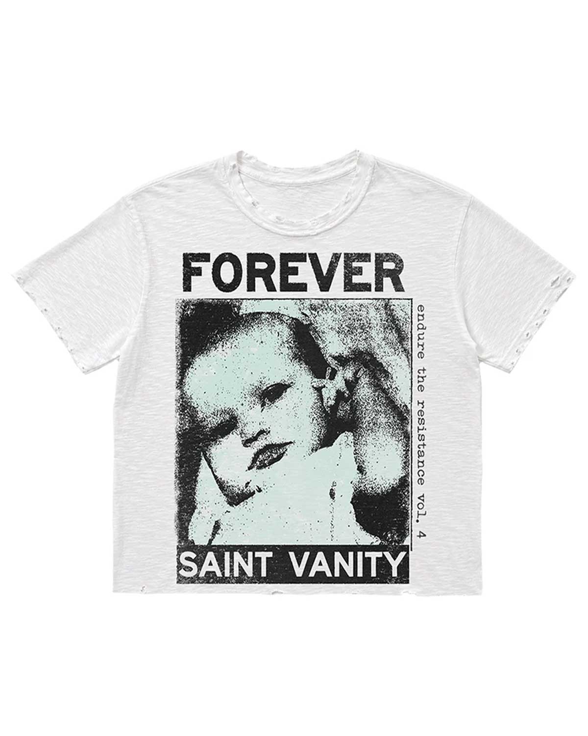 Saint Vanity Born Again Tee White