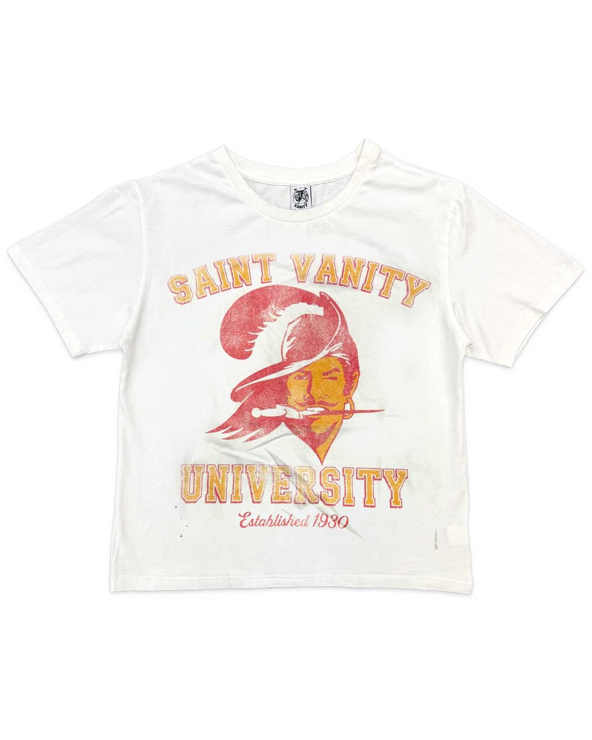 Saint Vanity Bucs Tee White