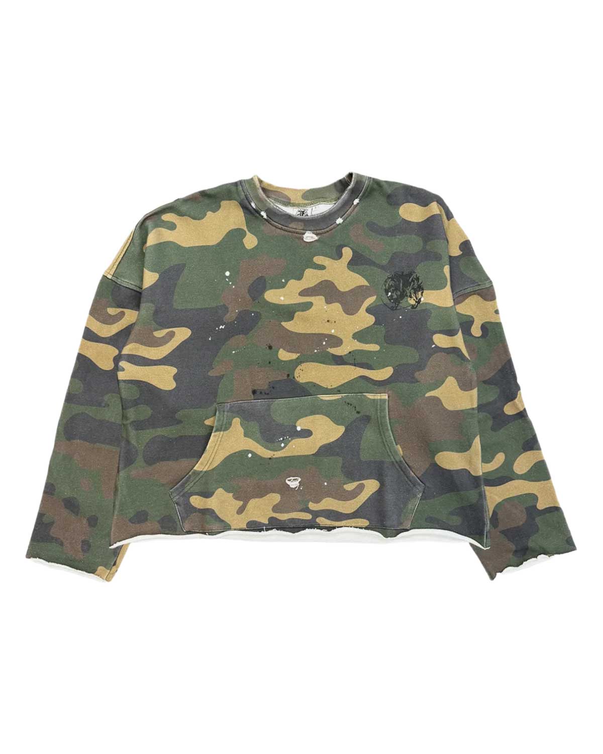 Saint Vanity Camo Crewneck