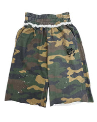 Saint Vanity Camo Long Shorts