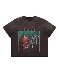 Saint Vanity Dalmatian Tee Vintage Black