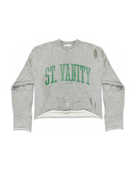 Saint Vanity Gators Crewneck Grey