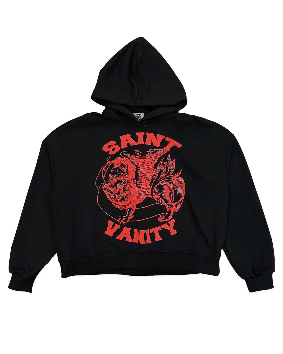 Saint Vanity Griffin Hoodie Black/Red