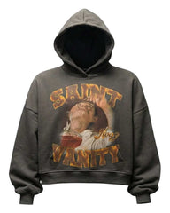 Saint Vanity Hourglass Hoodie Black