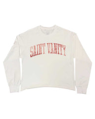 Saint Vanity Standard Tee White/Red