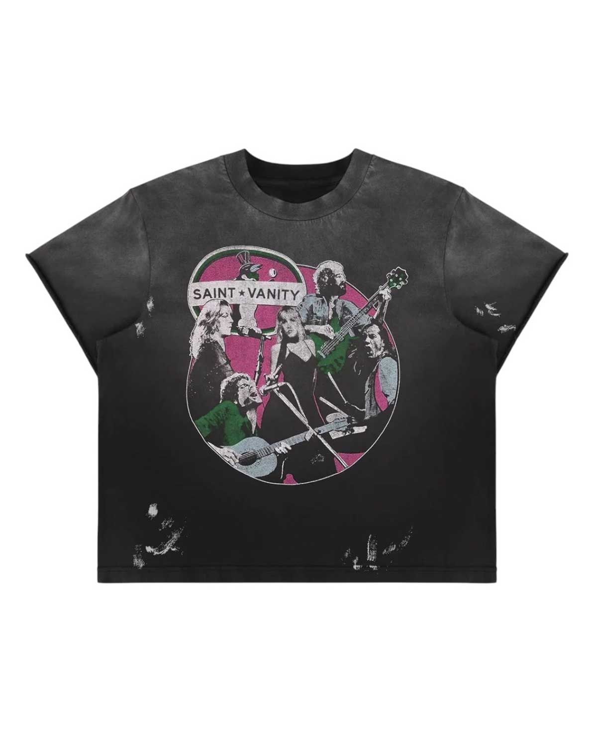 Saint Vanity U-N-I Sex Band Tee Pink