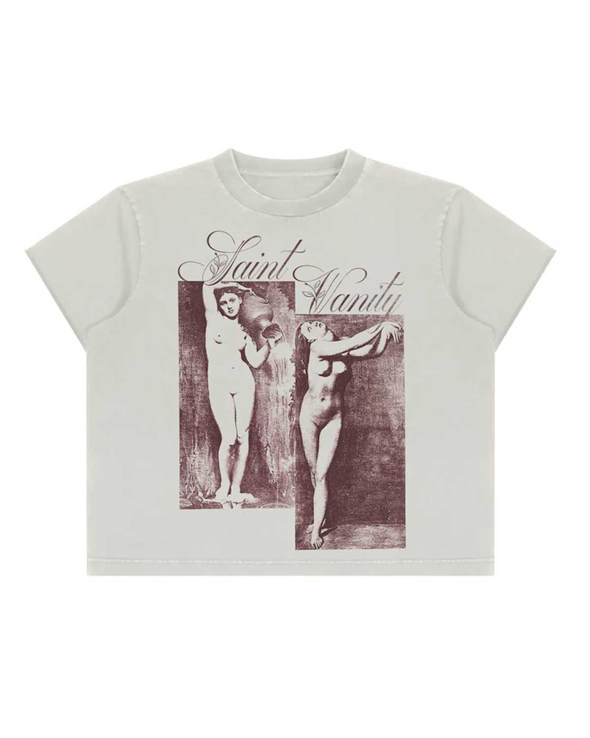 Saint Vanity U-N-I Sex Gemini Tee Cream