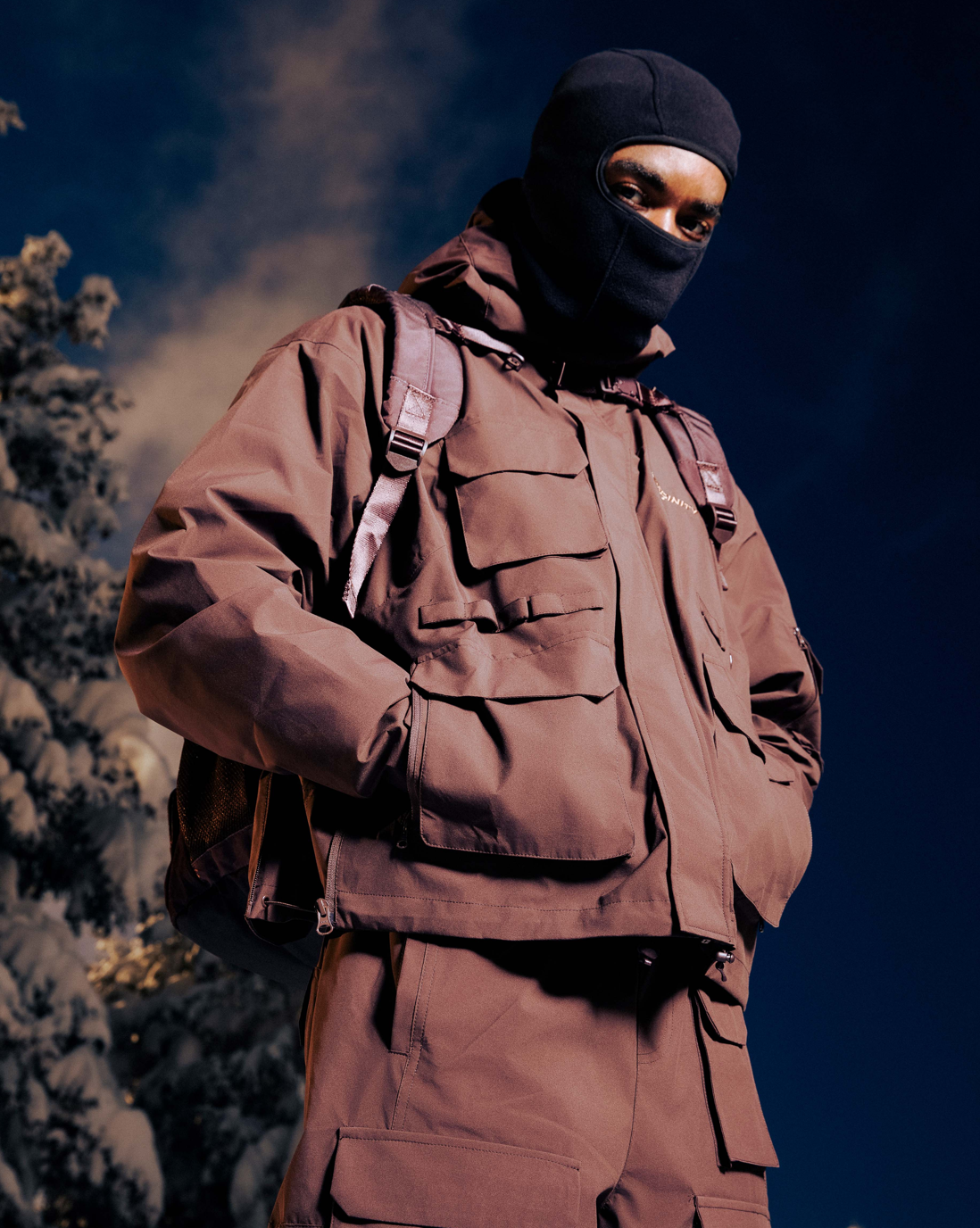 WINDBREAKER BROWN