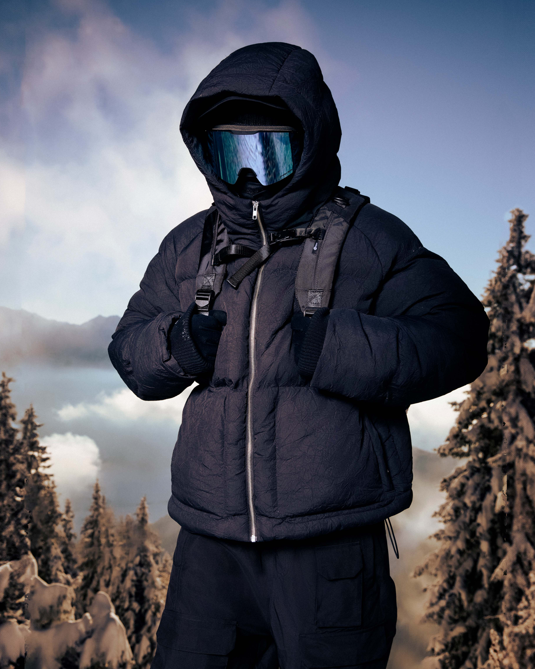 PUFFER JACKET BLACK