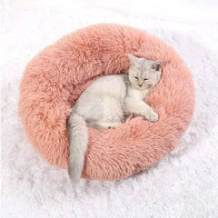 Calming Donut Pet Bed - Plush & Washable
