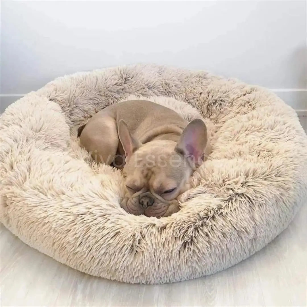 Calming Donut Pet Bed - Plush & Washable