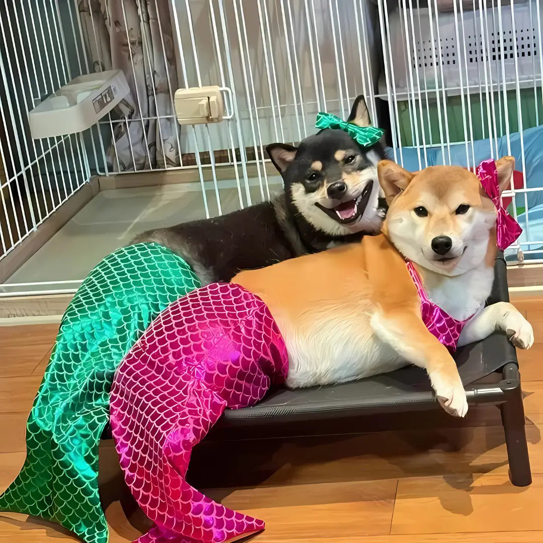 Whimsical Mermaid Pet Costume for Dogs & Cats