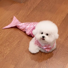 Whimsical Mermaid Pet Costume for Dogs & Cats
