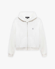 SOFTS ZIP-HOODIE WHITE