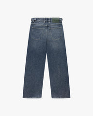 EMBOSSED SCRIPT LOGO DENIM BLUE