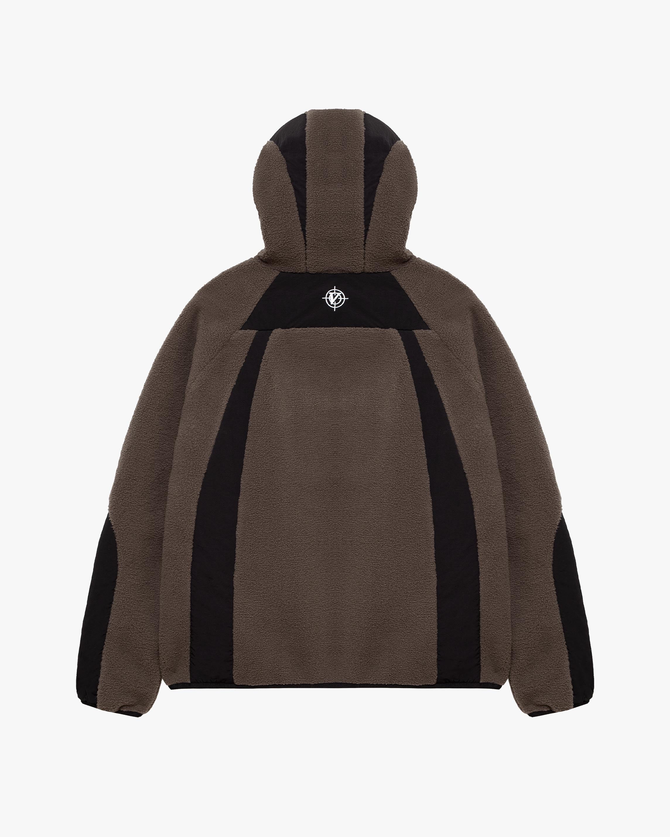 TRAIL FLEECE JACKET BROWN