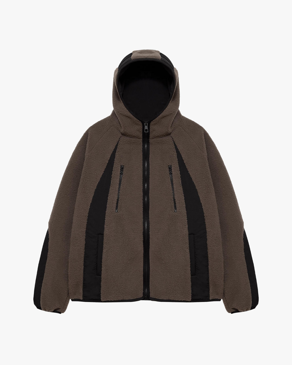 TRAIL FLEECE JACKET BROWN