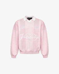 SPORTS TEAM JERSEY KNIT PINK