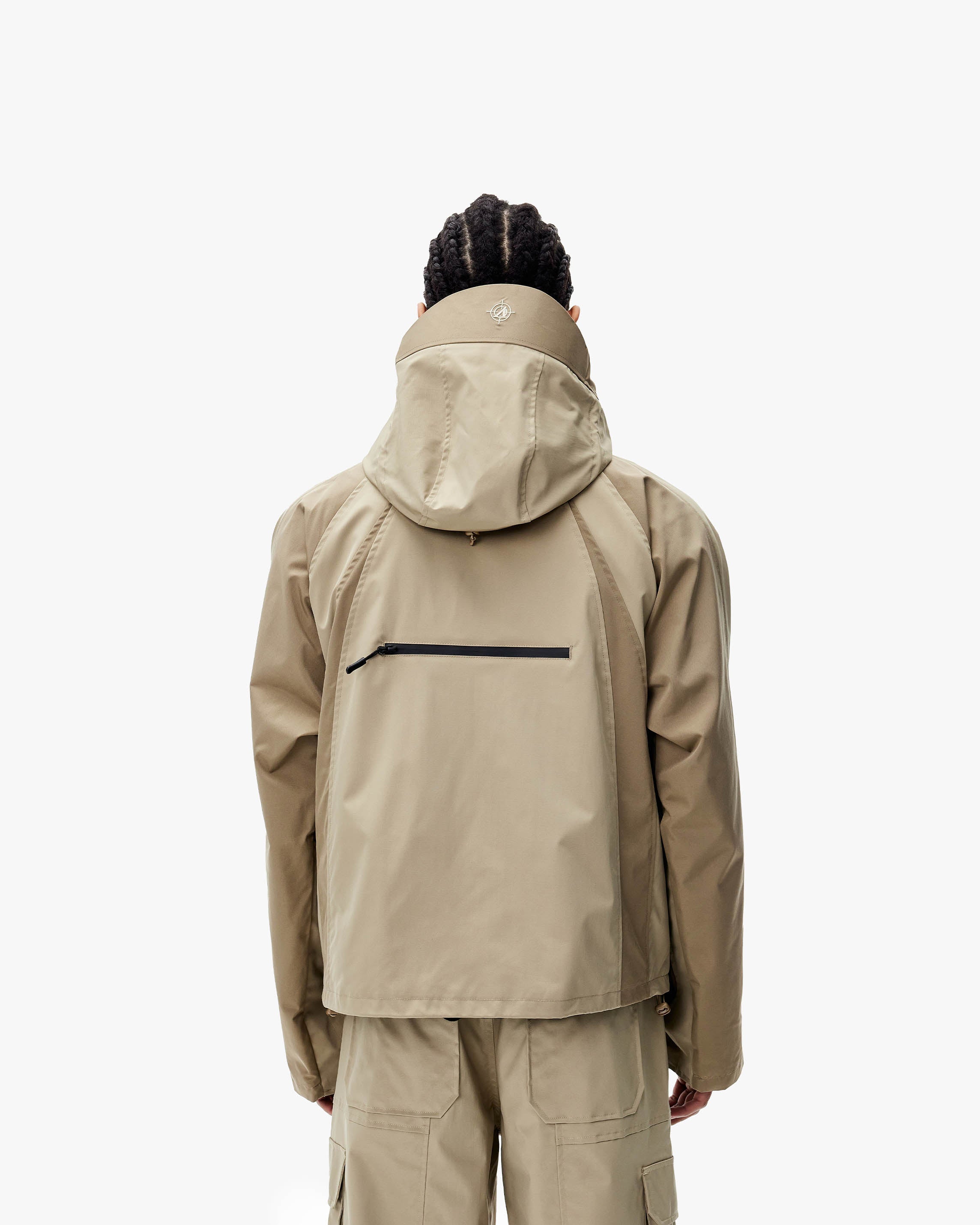 TRAIL WINDBREAKER BROWN