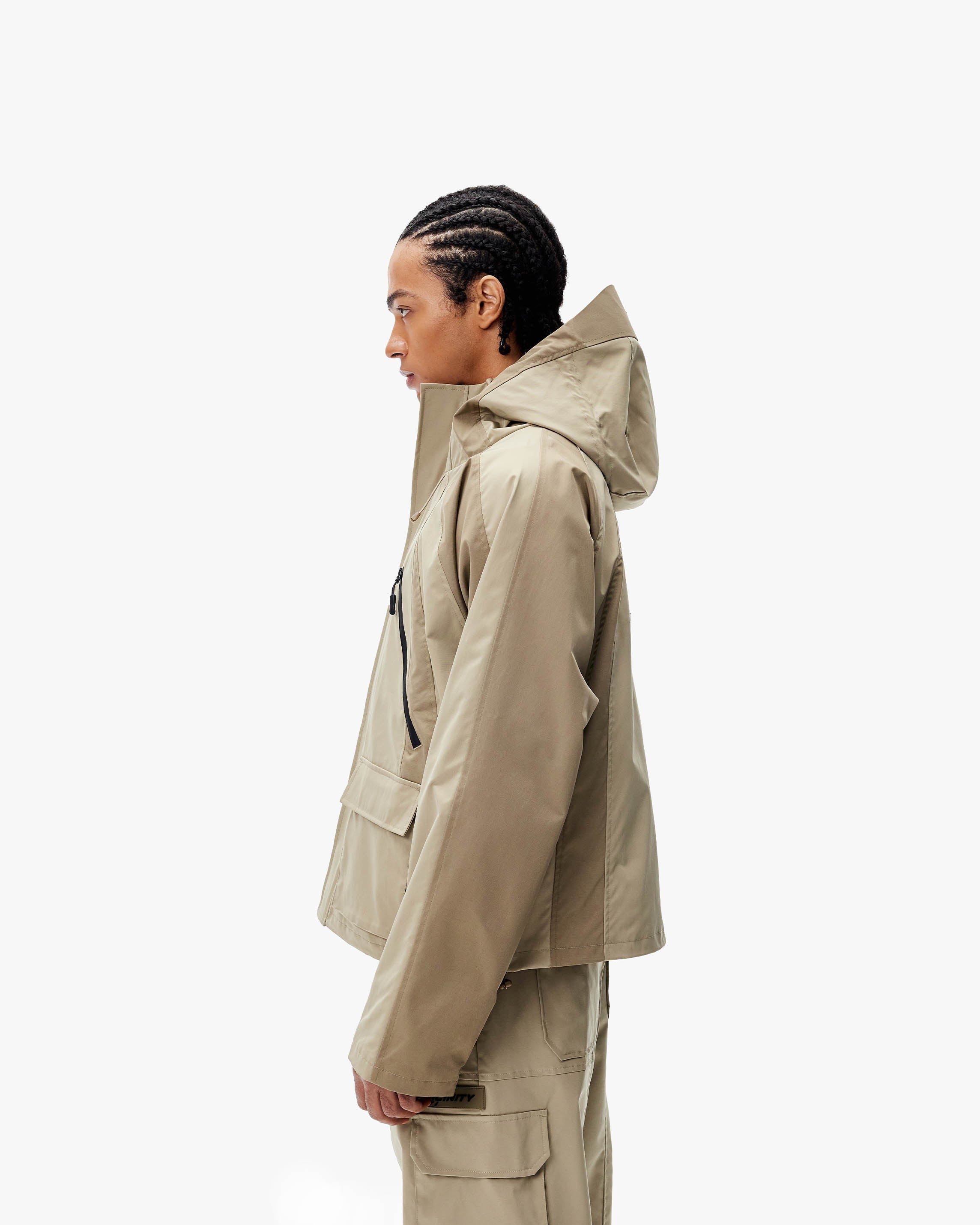 TRAIL WINDBREAKER BROWN