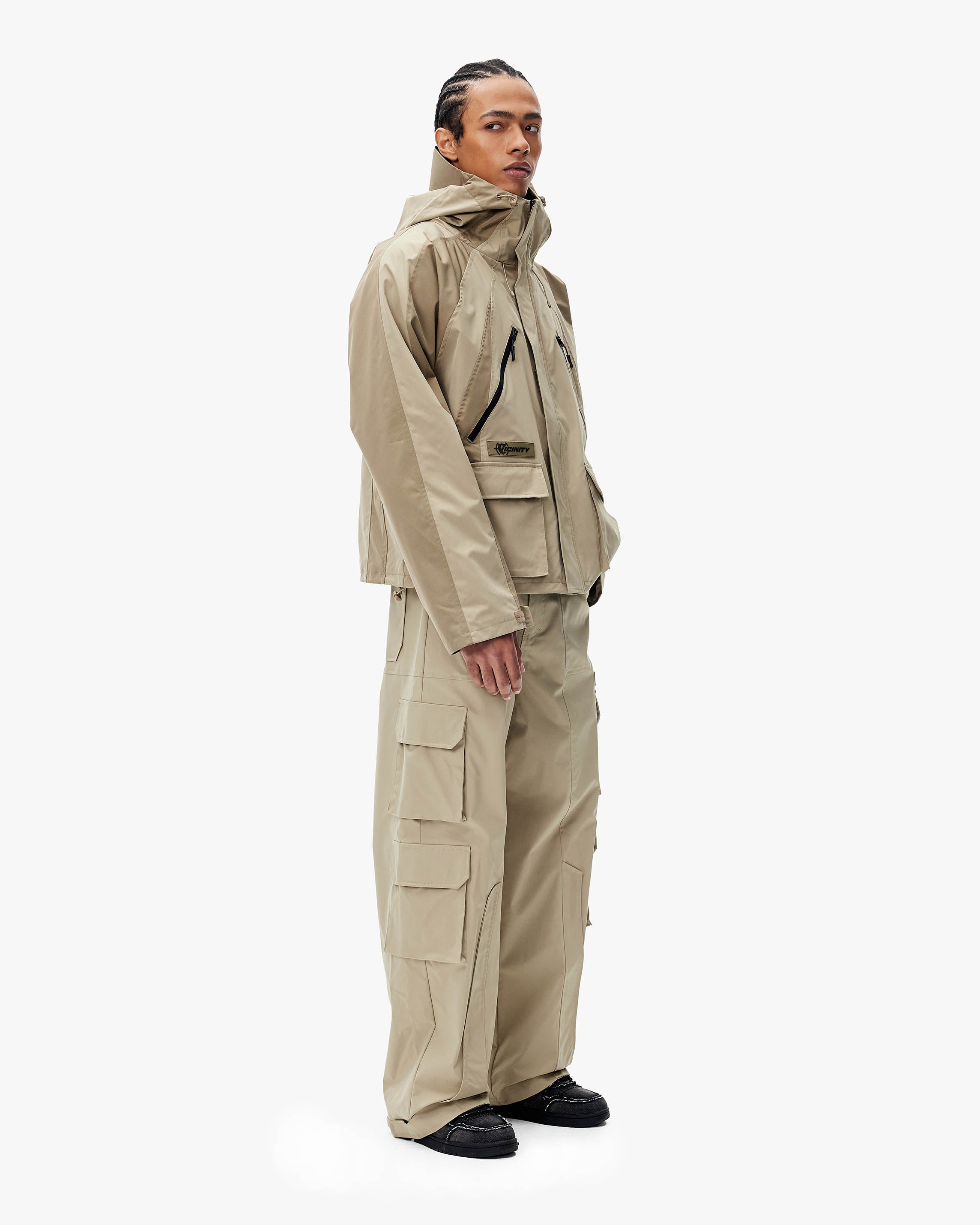 TRAIL WINDBREAKER BROWN