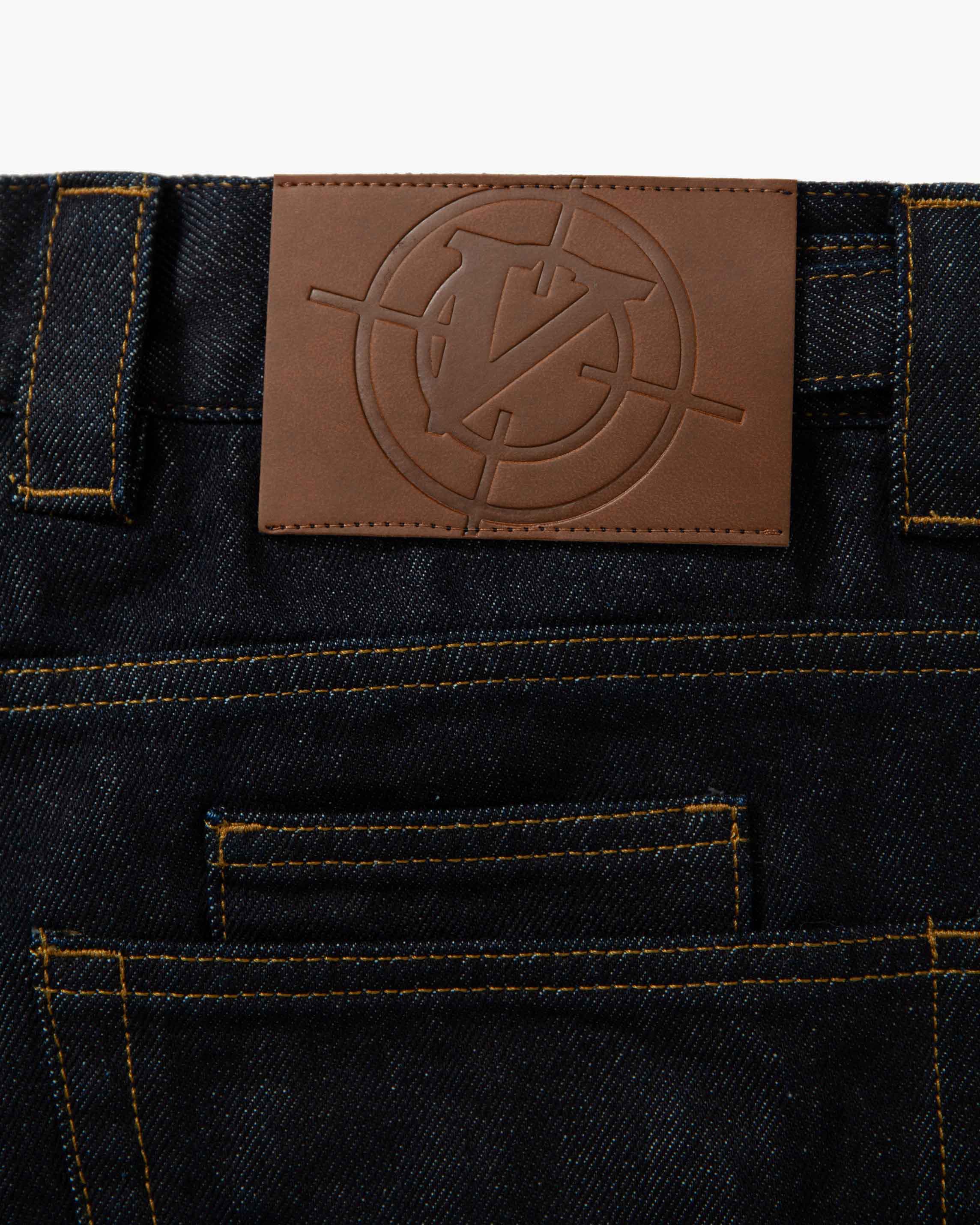RAW DENIM JORTS