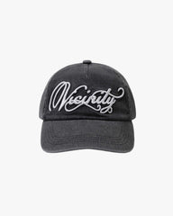 ORNAMENT DENIM CAP BLACK
