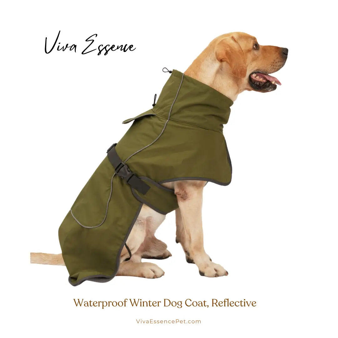 All-Weather Reflective Dog Coat