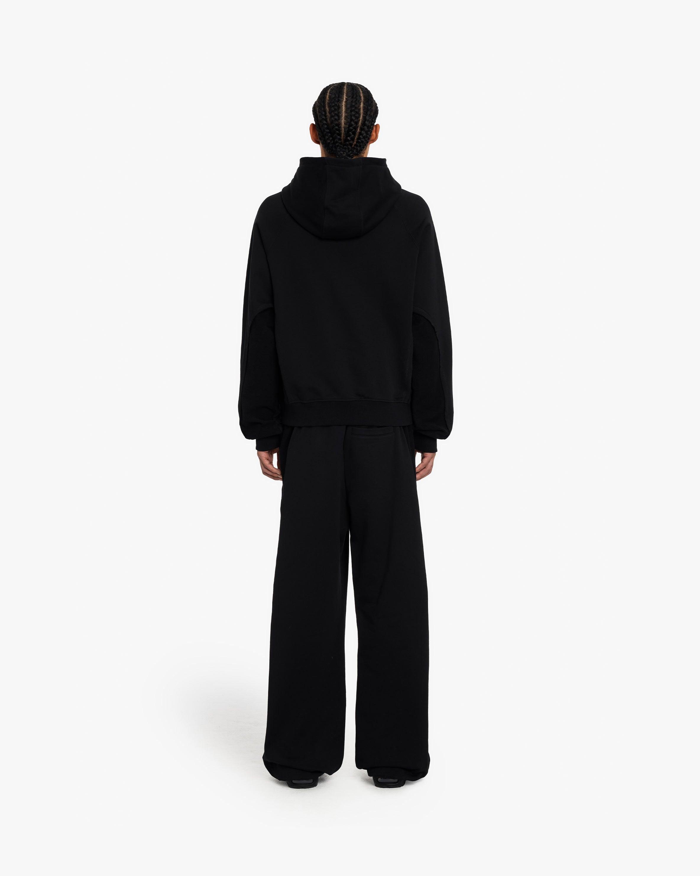 INSIDE OUT HOODIE BLACK (OLD SIZING)