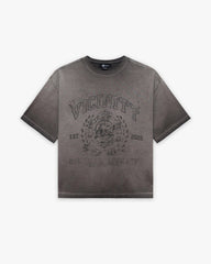EMBLEM TEE BROWN