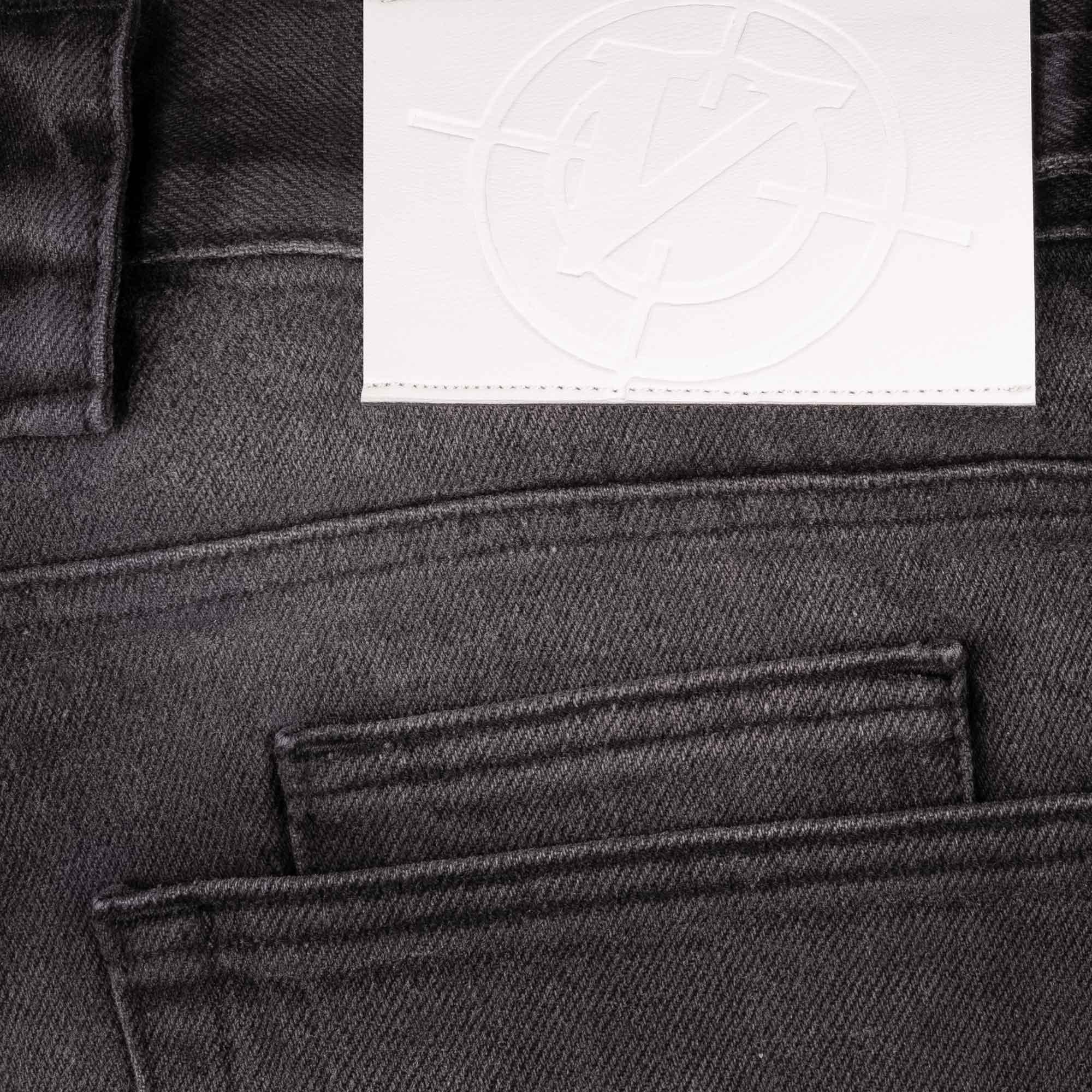 FADED BLACK DENIM