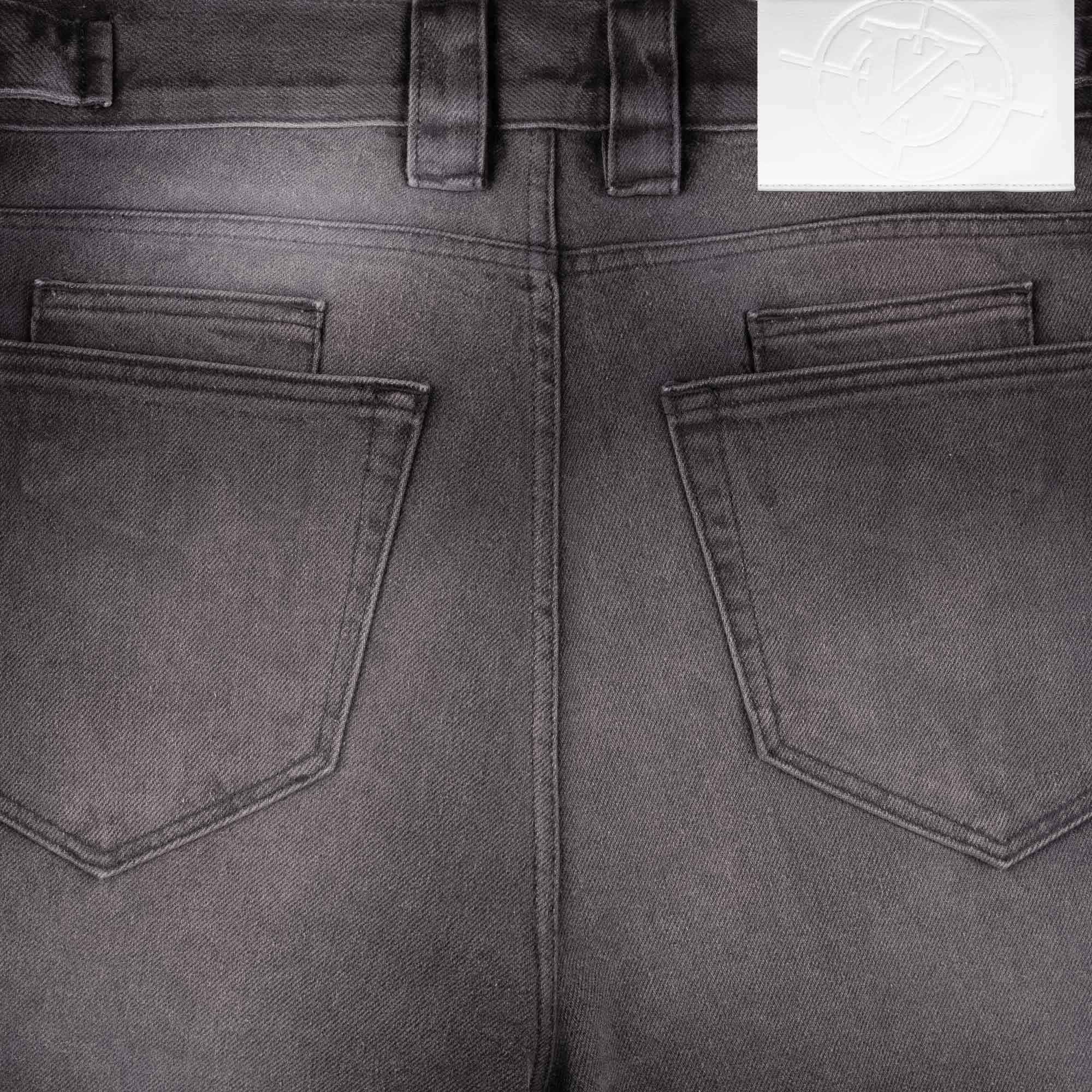 FADED BLACK DENIM