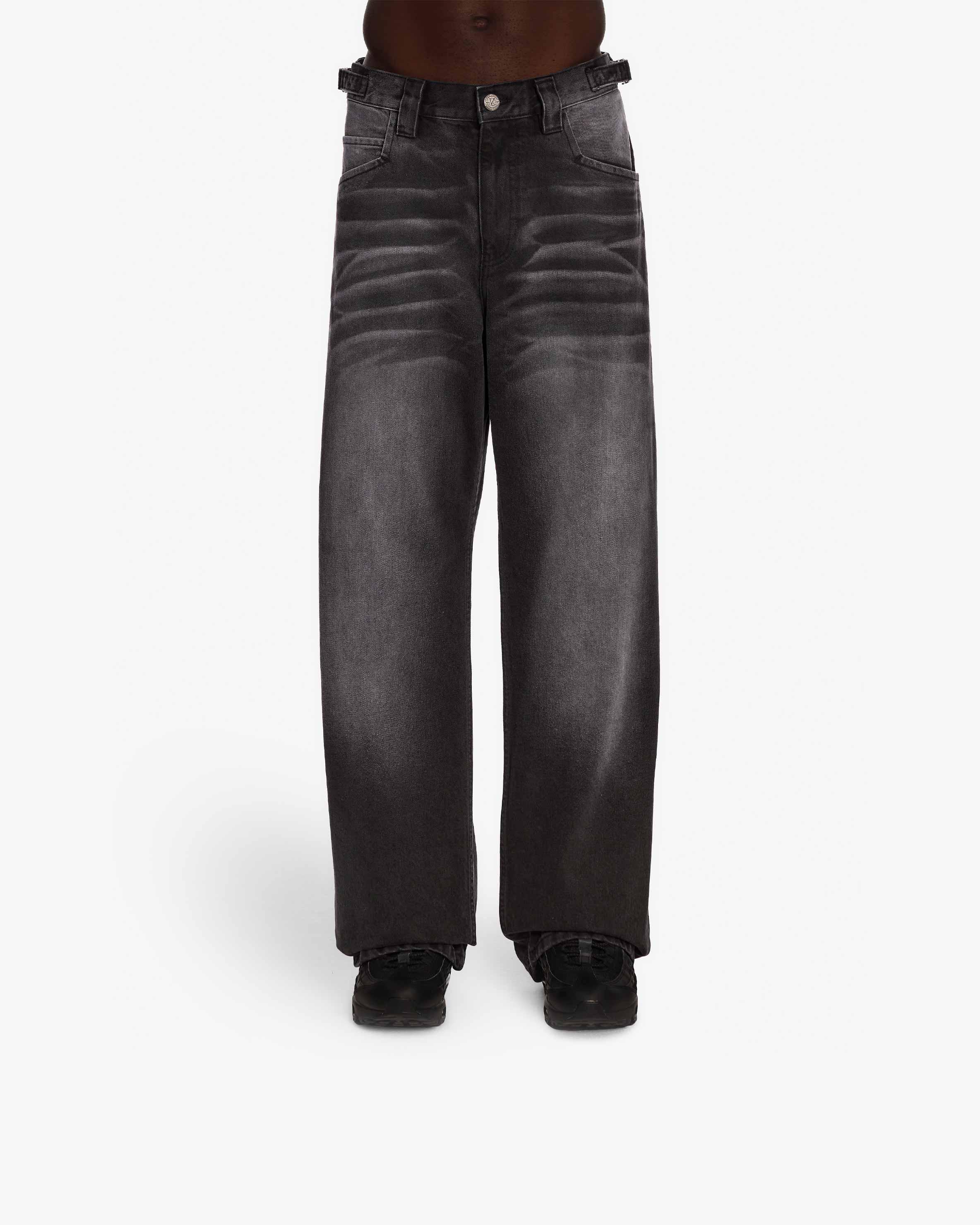 FADED BLACK DENIM
