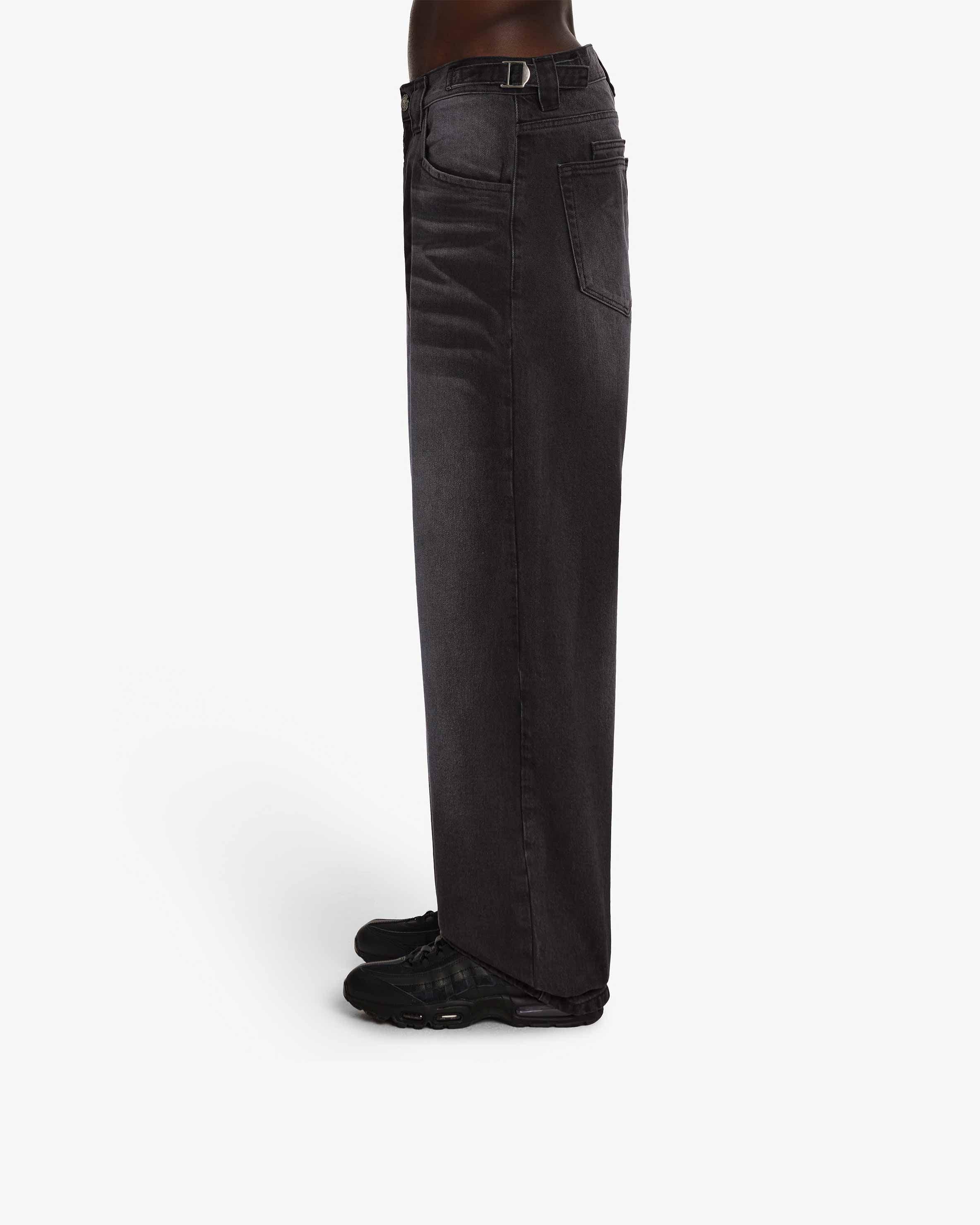 FADED BLACK DENIM