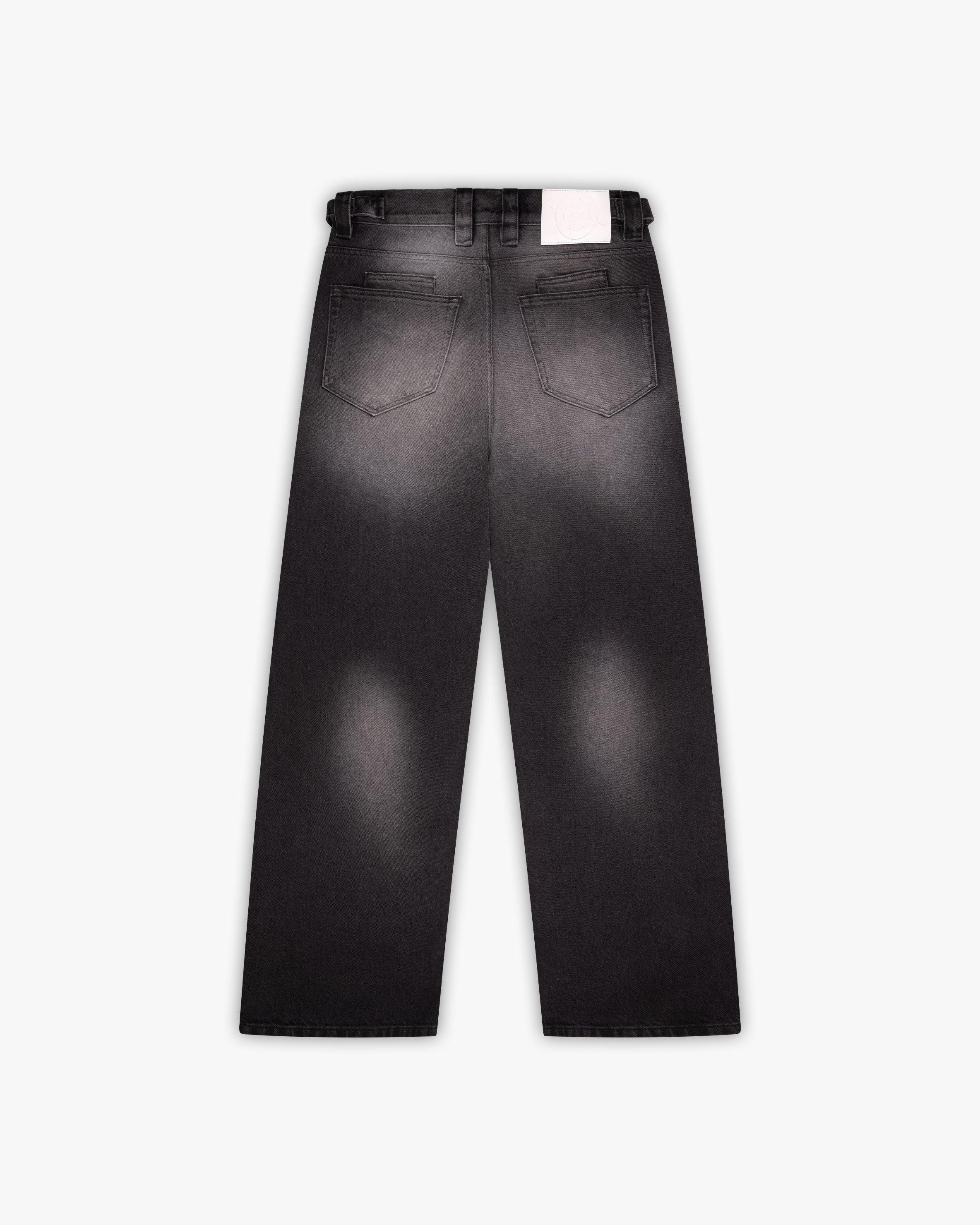 FADED BLACK DENIM
