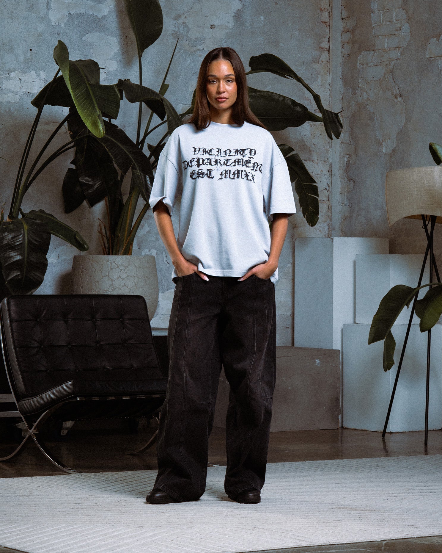 GOTH DEPT TEE GREY