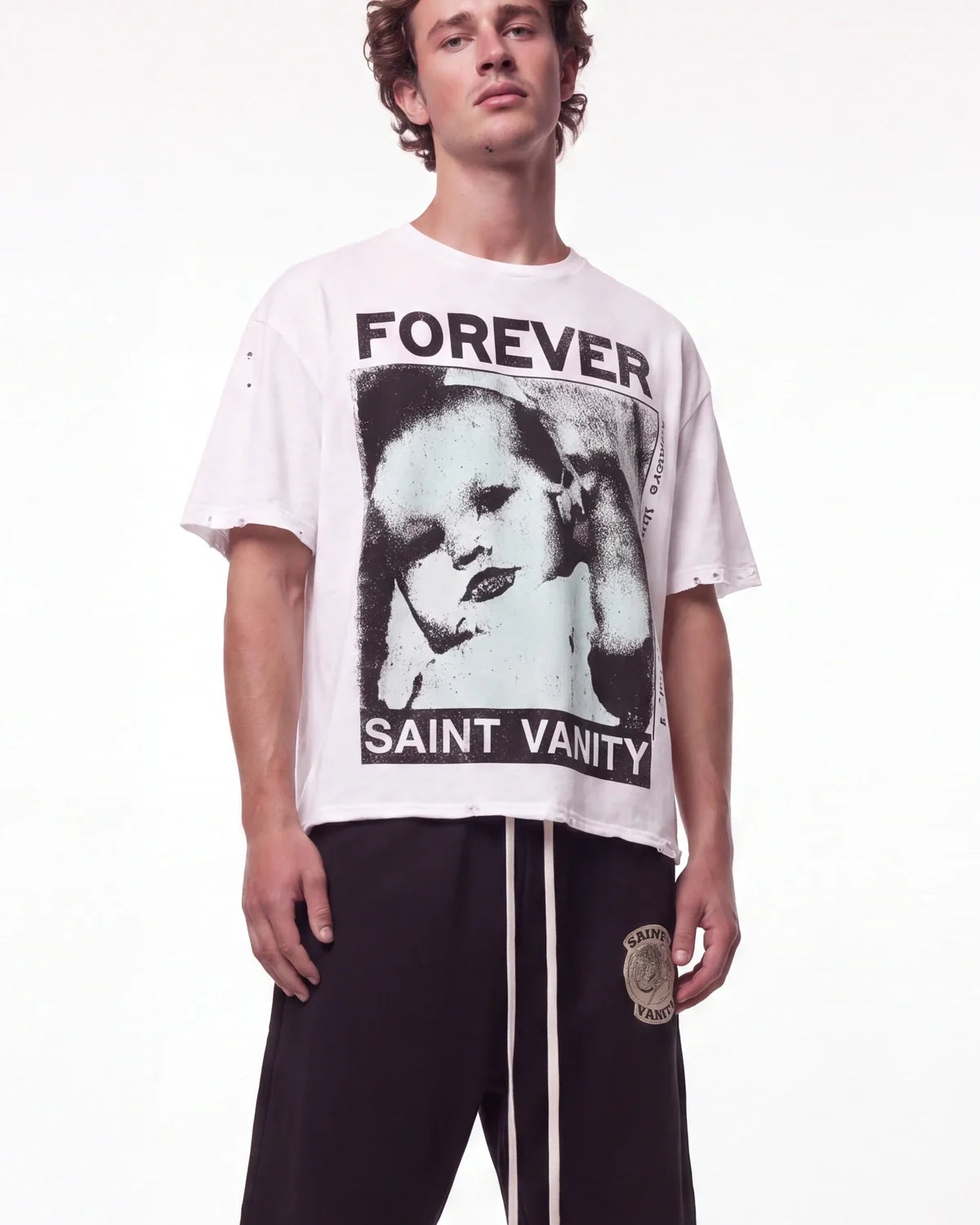 Saint Vanity Born Again Tee White