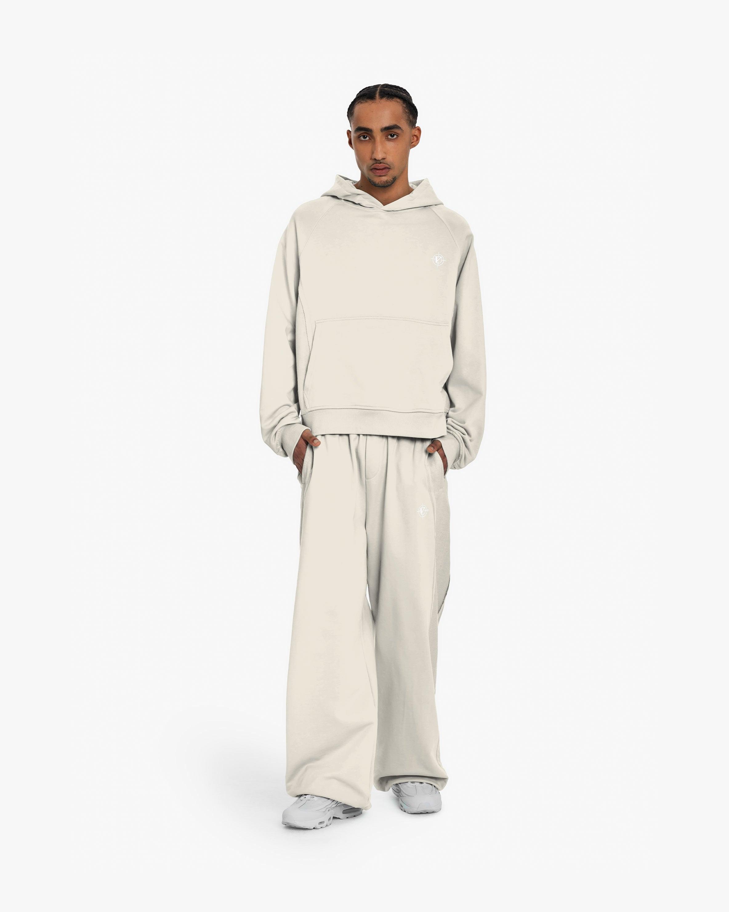 INSIDE OUT HOODIE BEIGE (OLD SIZING)